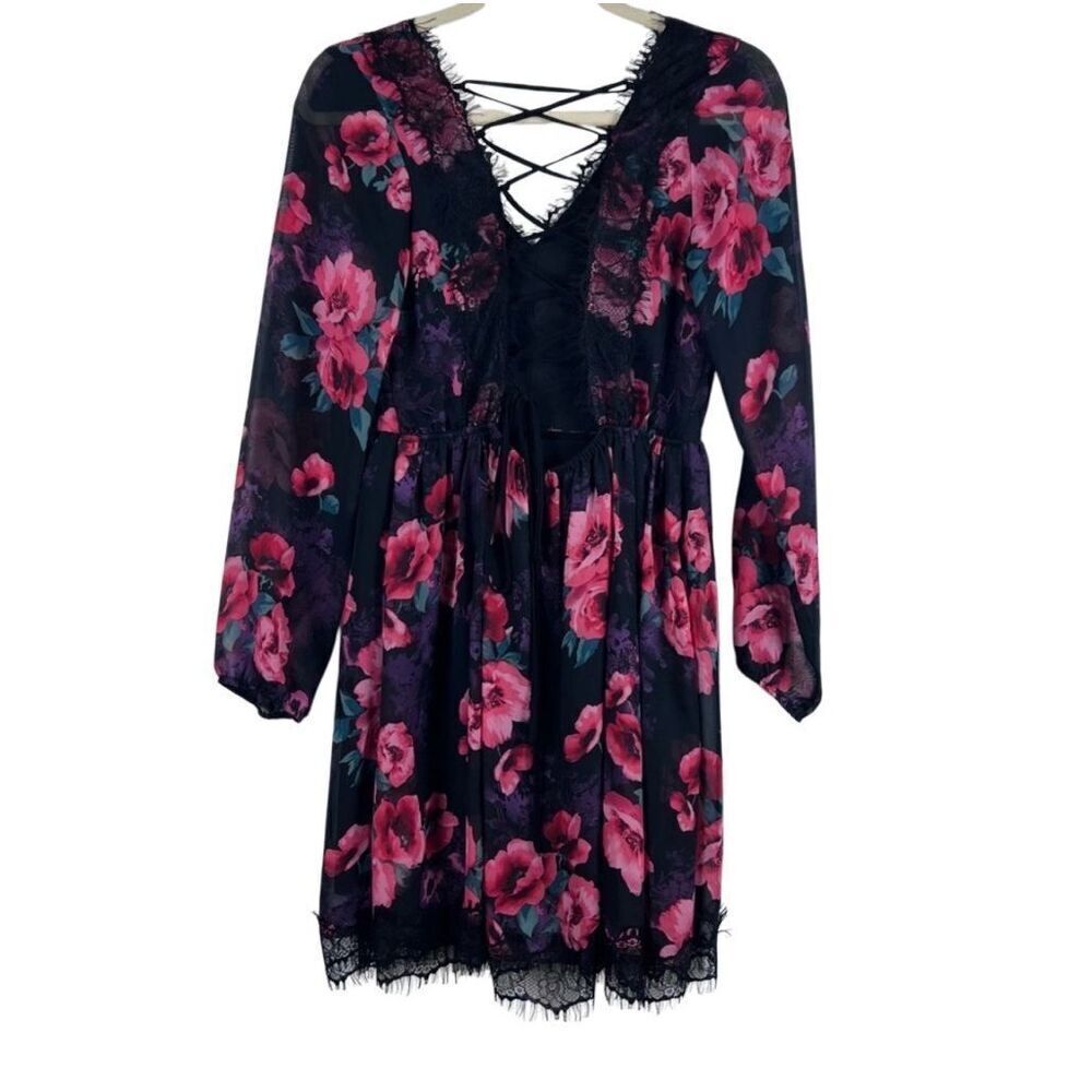 Soiéblu Dress Sleeves Floral Print - Picture 2 of 6